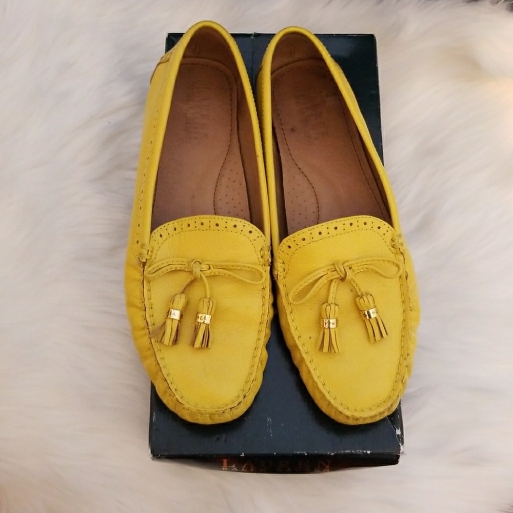 Pineapple Ralph Lauren Loafers  9.5